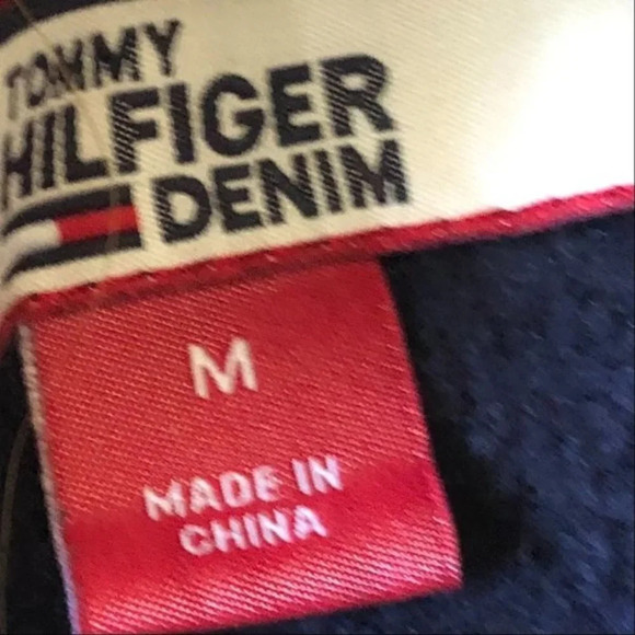 Tommy Hilfiger Spellout Hoodie Sweatshirt Youth M - Picture 3 of 4